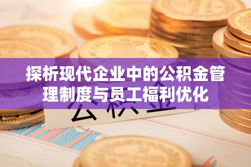 朱家尖探析现代企业中的公积金管理制度与员工福利优化