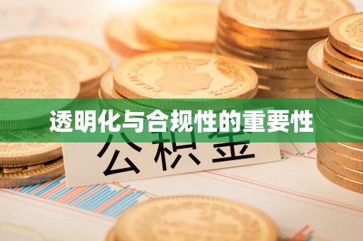 朱家尖透明化与合规性的重要性