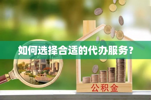 朱家尖如何选择合适的代办服务？